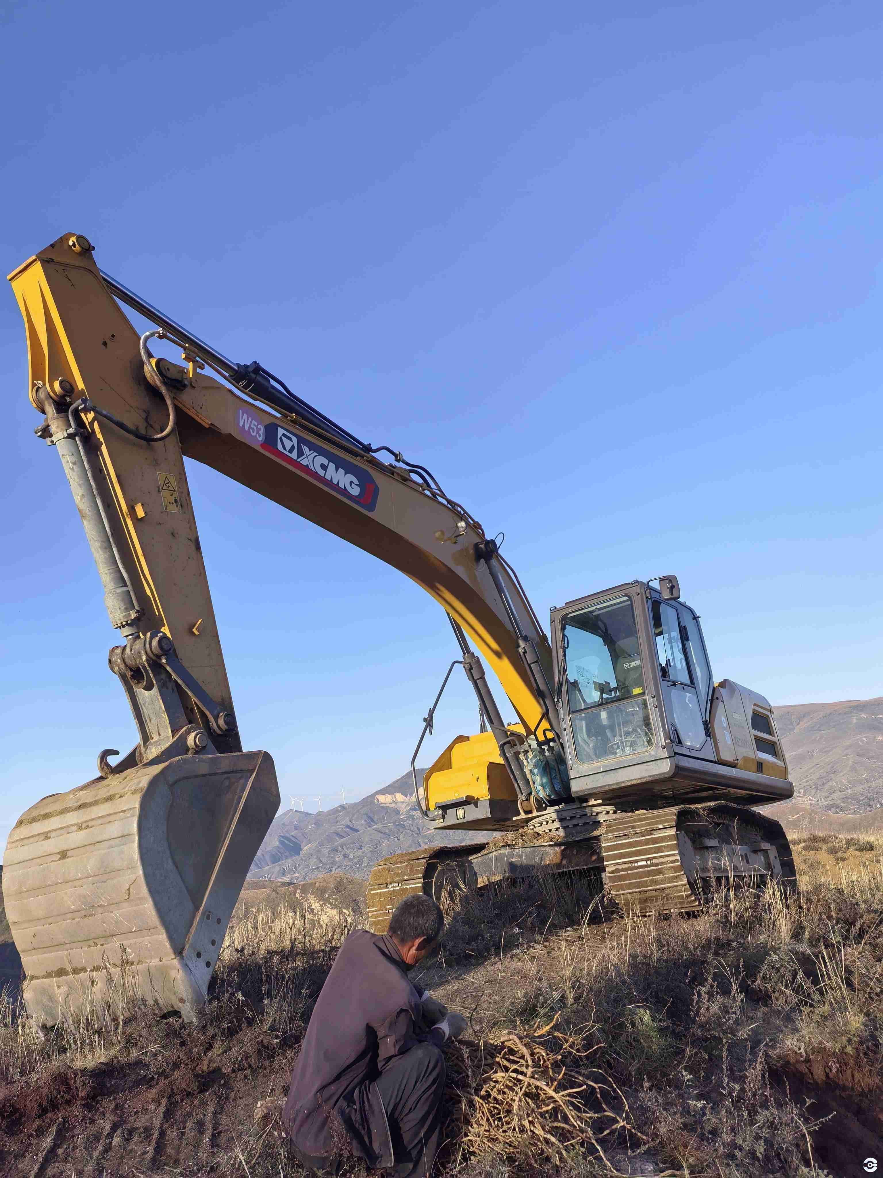 山西徐工二手履带式挖掘机