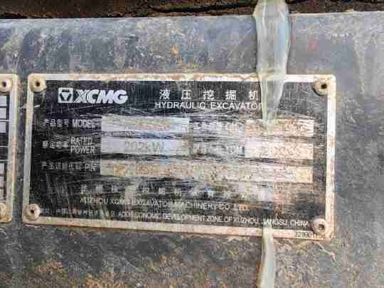 徐工XE335DK履帶式挖掘機