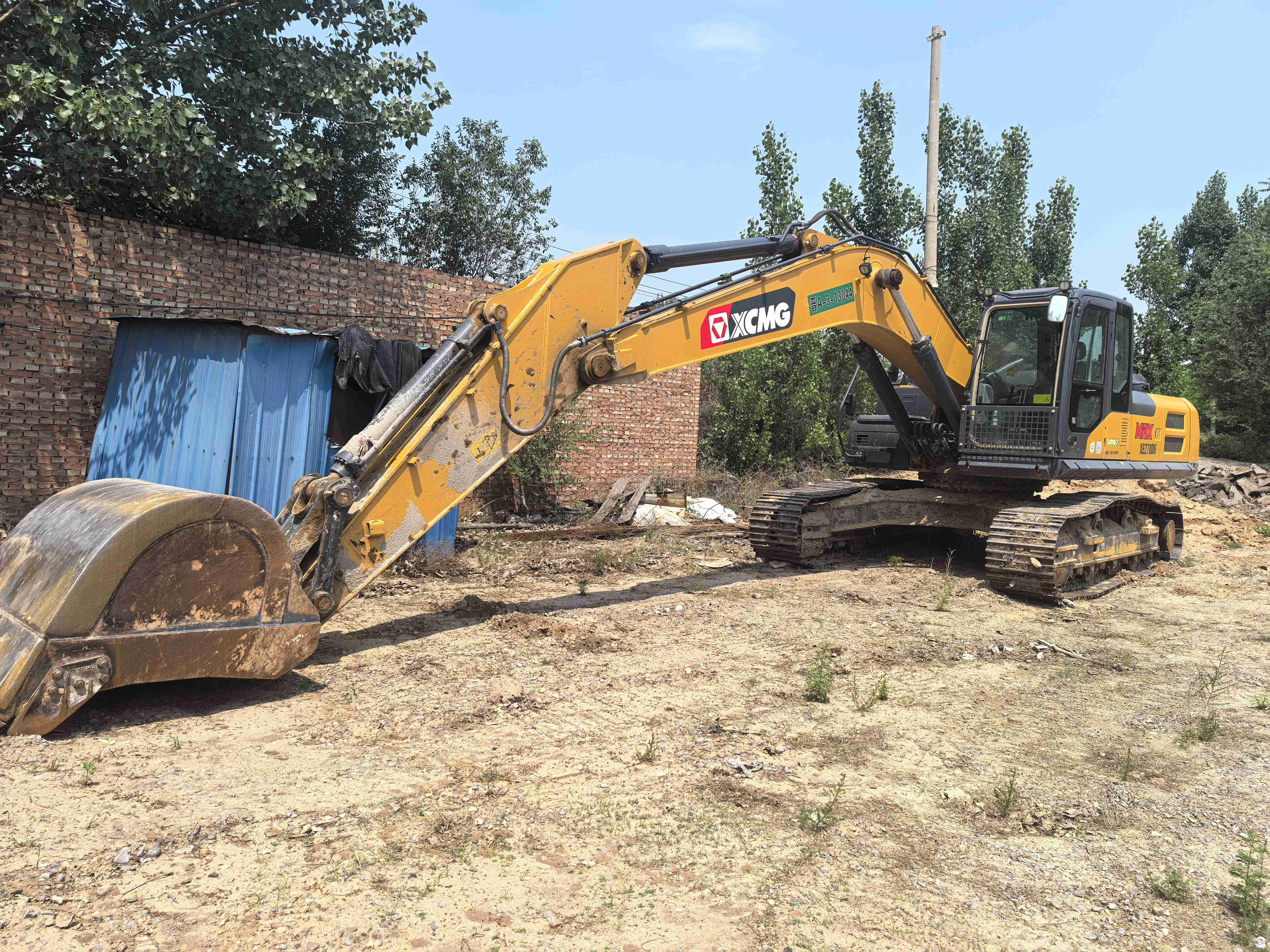 山东徐工二手履带式挖掘机